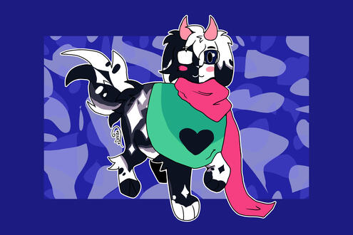 Flat colored